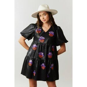 Howdy Pumpkin Jack O'Lantern Halloween Dress